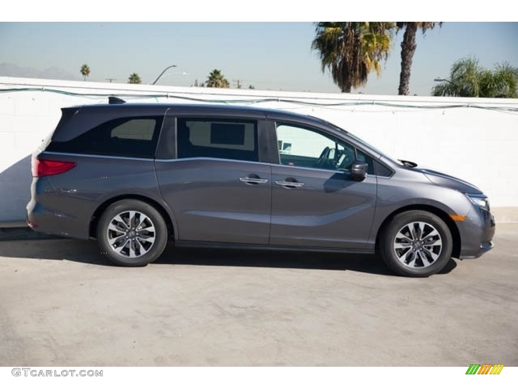 Modern Steel Metallic 2024 Honda Odyssey EX-L Exterior Photo #146717503