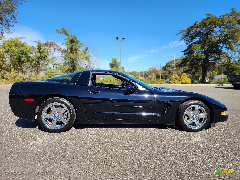 1999 Corvette Coupe - Black / Black photo #8