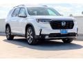 Platinum White Pearl 2024 Honda Pilot Touring AWD Exterior