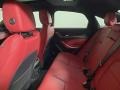 2024 Jaguar XF Mars Red/Ebony Interior Rear Seat Photo