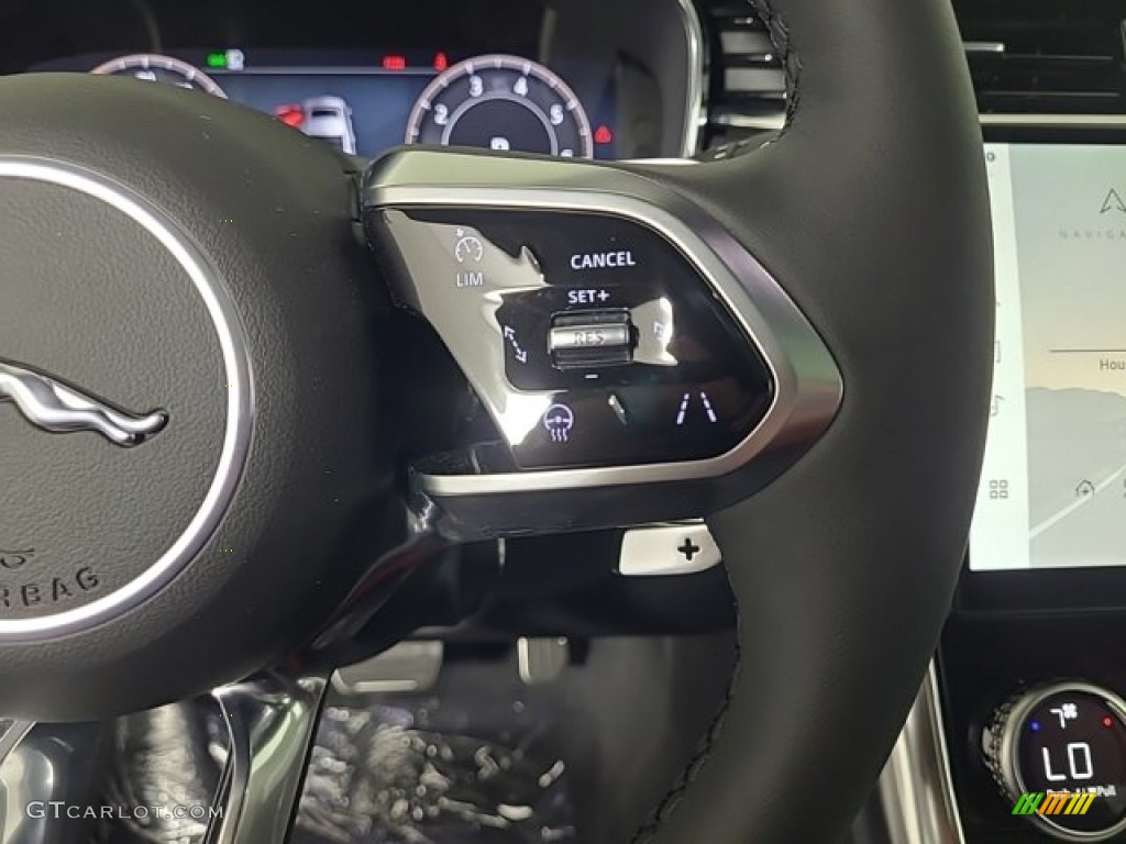 2024 Jaguar XF P250 R-Dynamic SE Mars Red/Ebony Steering Wheel Photo #146718346
