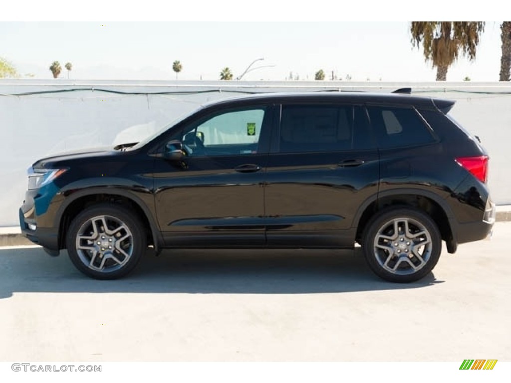 Crystal Black Pearl 2023 Honda Passport EX-L AWD Exterior Photo #146718724