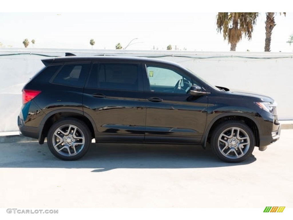 Crystal Black Pearl 2023 Honda Passport EX-L AWD Exterior Photo #146718778