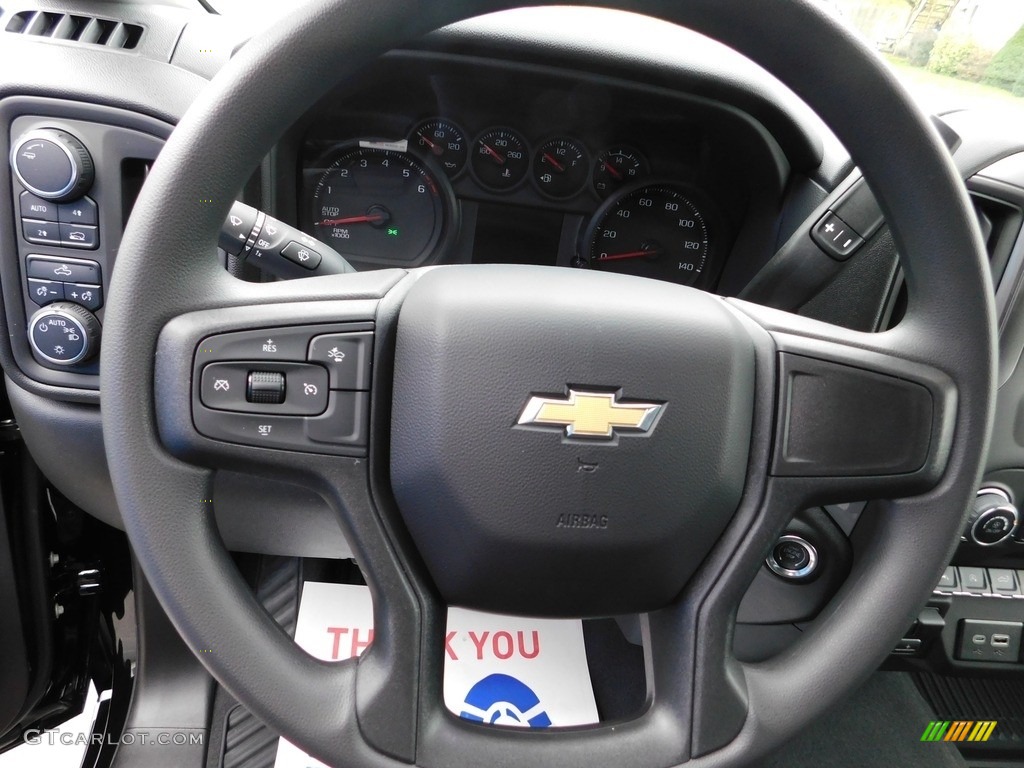 2024 Chevrolet Silverado 1500 Custom Crew Cab 4x4 Steering Wheel Photos