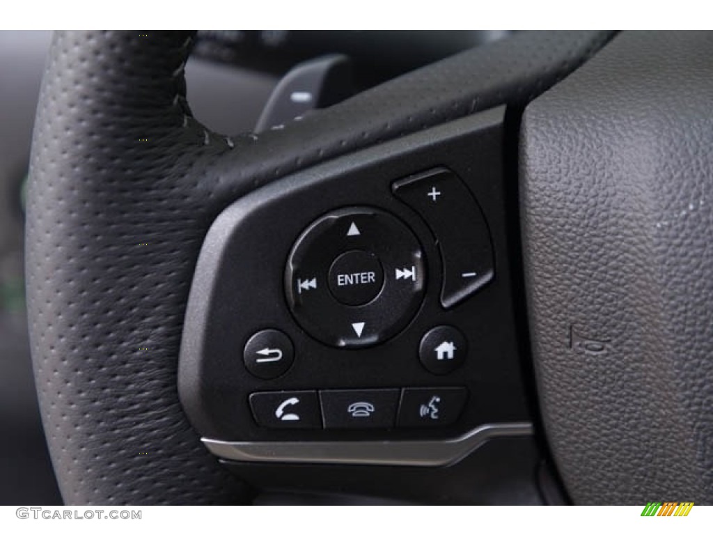 2023 Honda Passport EX-L AWD Black Steering Wheel Photo #146718973