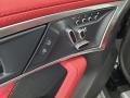 2024 Jaguar F-TYPE Mars Red w/Flame Red Stitching Interior Door Panel Photo