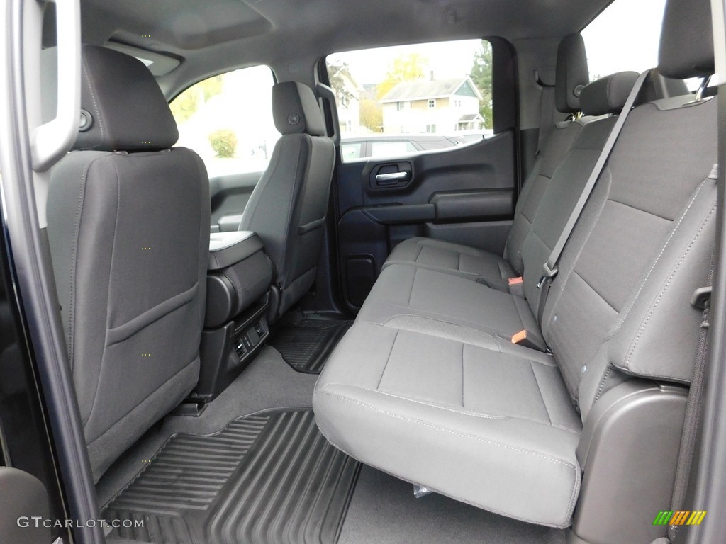 Jet Black Interior 2024 Chevrolet Silverado 1500 Custom Crew Cab 4x4 Photo #146719174