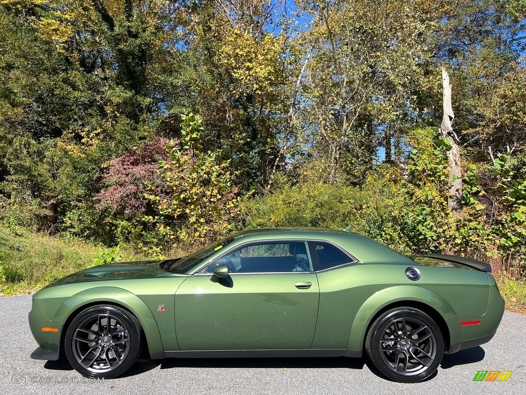 2021 Challenger R/T Scat Pack Widebody - F8 Green / Black photo #1