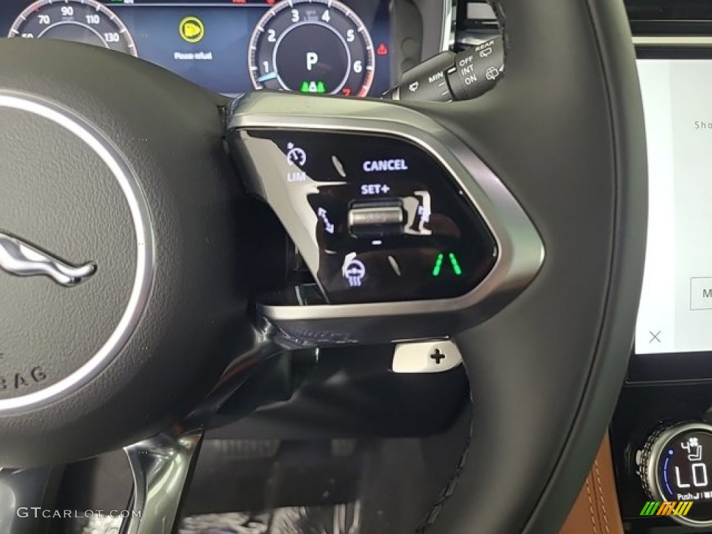 2024 Jaguar F-PACE P400 R-Dynamic S Siena Tan/Ebony Steering Wheel Photo #146719474