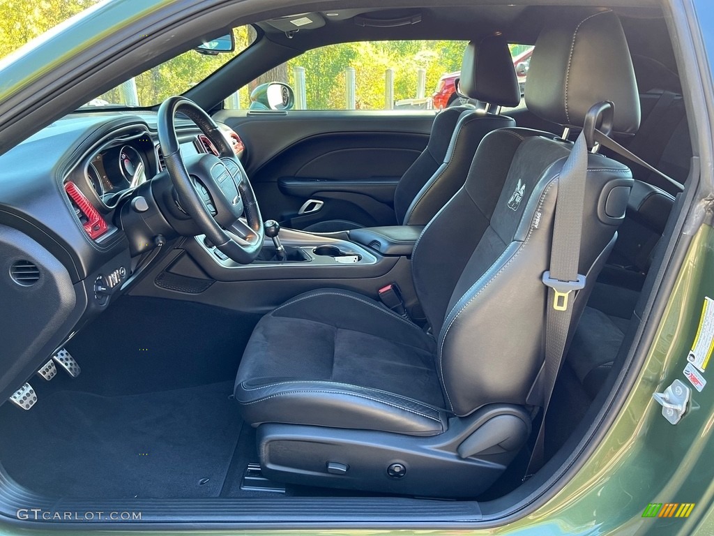 2021 Dodge Challenger R/T Scat Pack Widebody Interior Color Photos