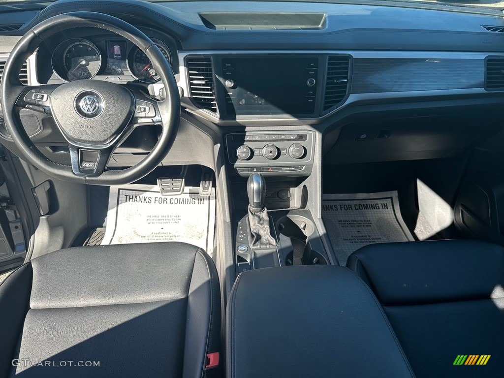 Titan Black Interior 2020 Volkswagen Atlas SE R-Line Photo #146719542