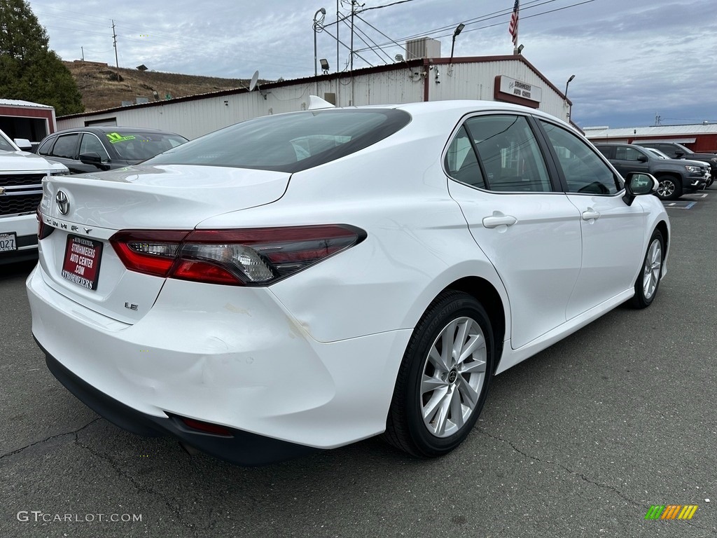 Super White 2022 Toyota Camry LE Exterior Photo #146719639