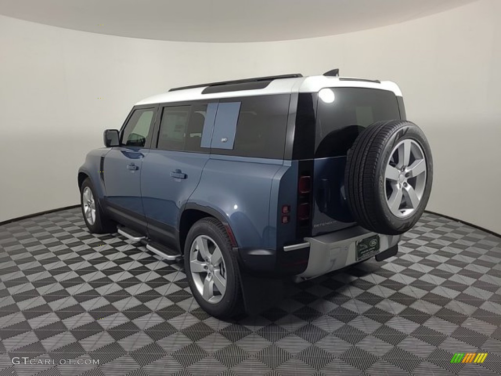 Tasman Blue Metallic 2024 Land Rover Defender 110 S Exterior Photo #146719693