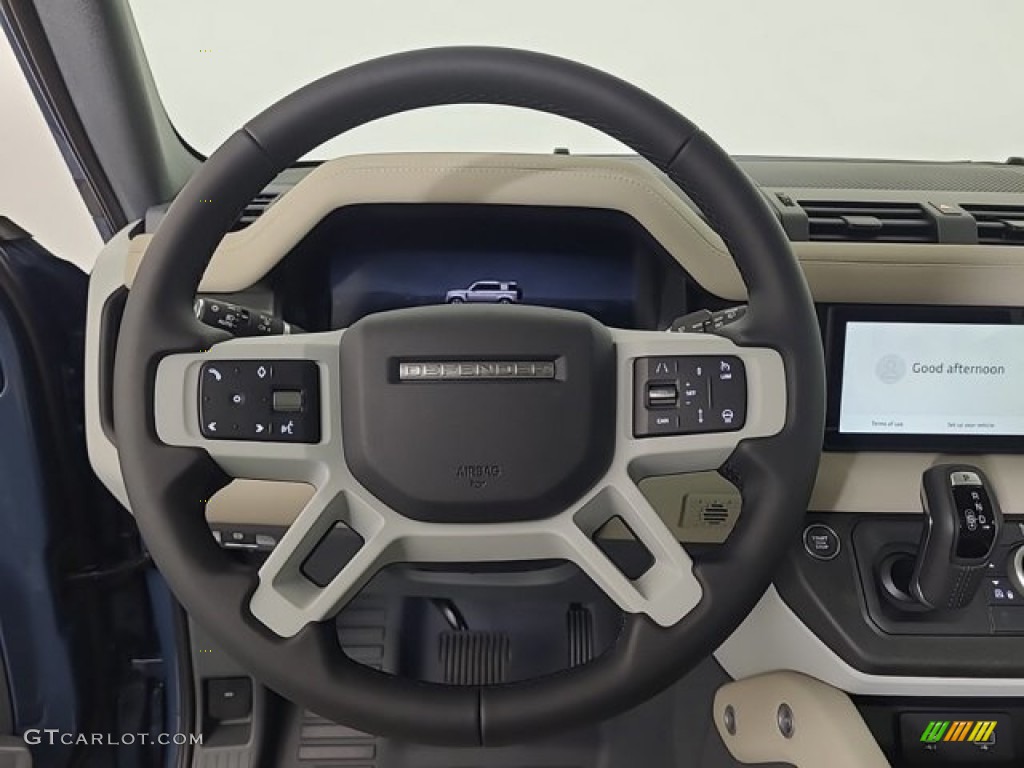 2024 Land Rover Defender 110 S Acorn/Lunar Steering Wheel Photo #146719747