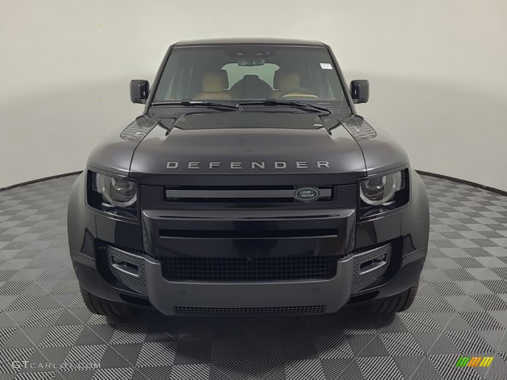 Santorini Black Metallic 2024 Land Rover Defender 110 V8 Exterior Photo #146719852