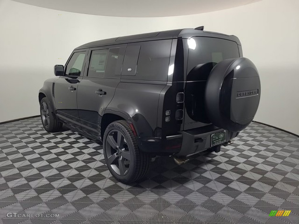 Santorini Black Metallic 2024 Land Rover Defender 110 V8 Exterior Photo #146719870