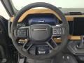 Vintage Tan 2024 Land Rover Defender 110 V8 Steering Wheel