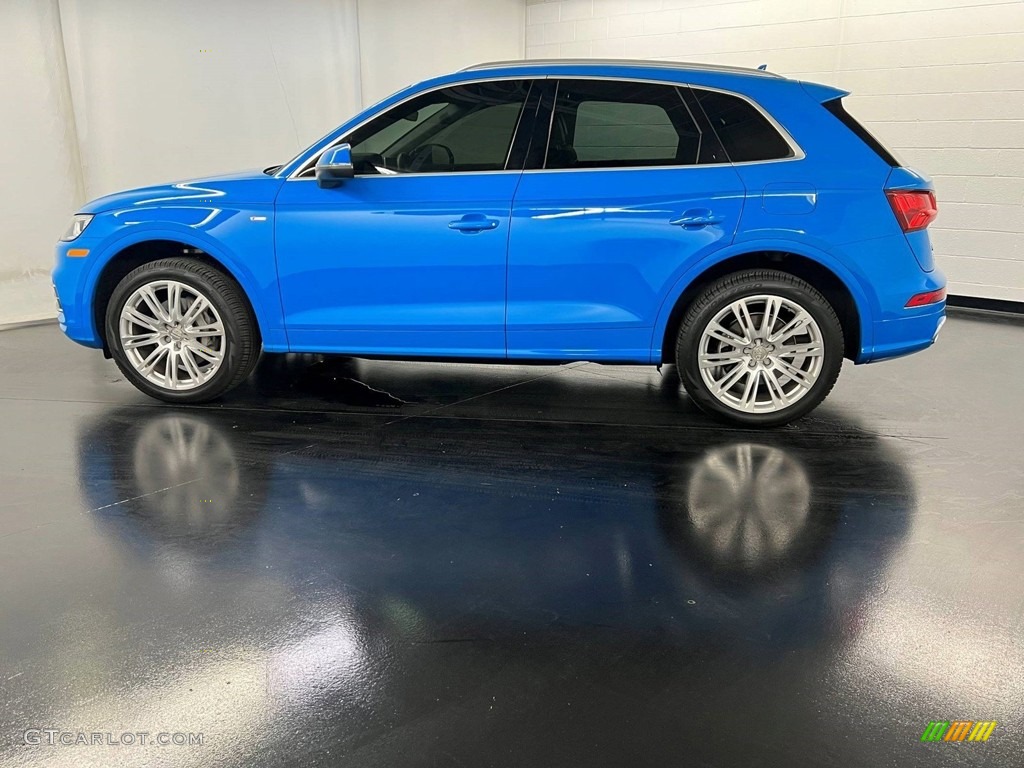 Turbo Blue 2020 Audi Q5 e Premium Plus quattro Hybrid Exterior Photo #146720170
