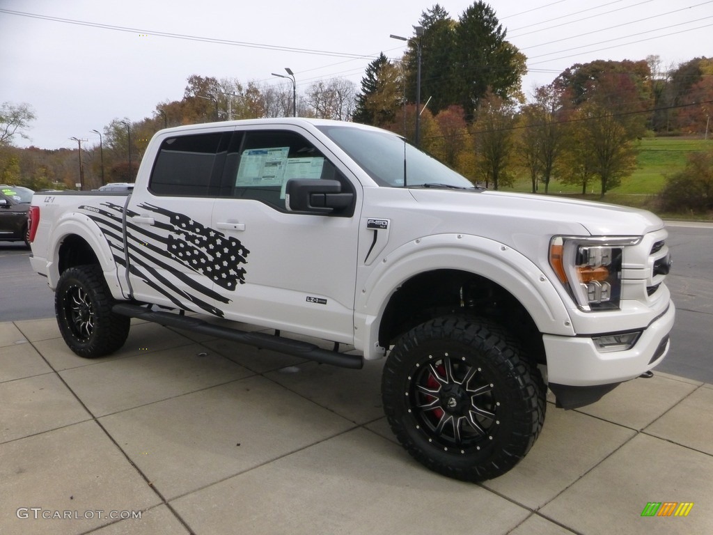 Oxford White 2022 Ford F150 Sherrod XLT SuperCrew 4x4 Exterior Photo #146720271