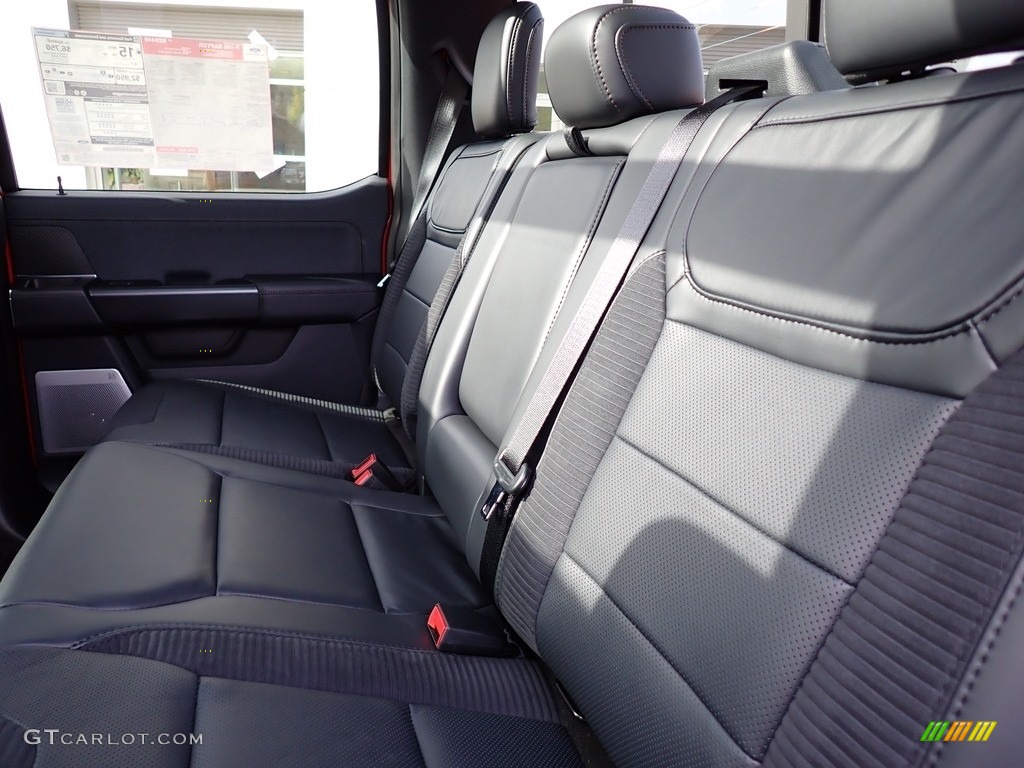 2023 Ford F150 SVT Raptor SuperCrew 4x4 Rear Seat Photos