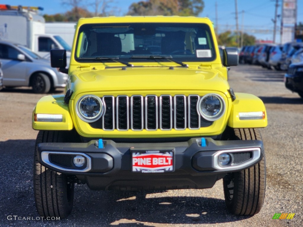 High Velocity 2024 Jeep Wrangler 4-Door Sahara 4xe Hybrid Exterior Photo #146720439