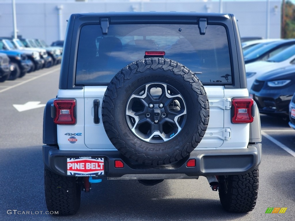 2023 Wrangler Unlimited Rubicon 4XE Hybrid - Bright White / Black photo #5