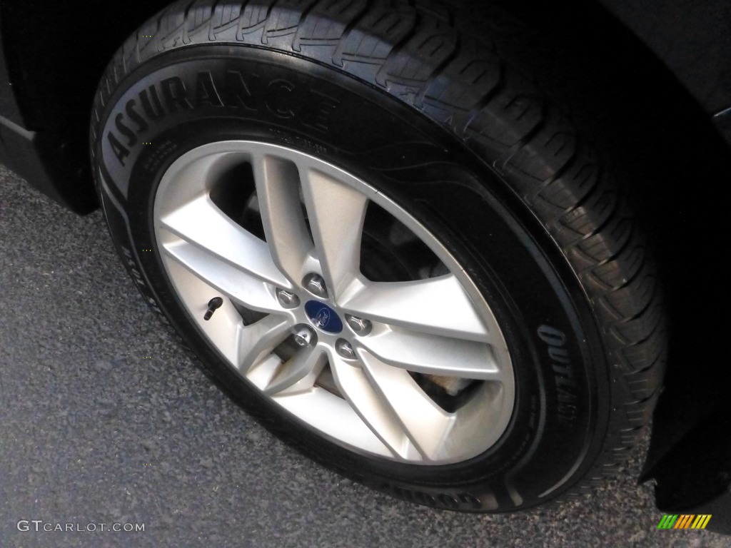 2017 Edge SEL AWD - Blue Jeans Metallic / Ebony photo #10