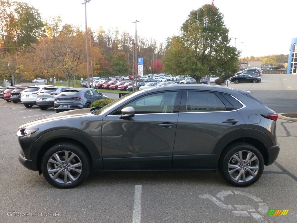 Machine Gray Metallic 2024 Mazda CX-30 S Premium AWD Exterior Photo #146720643