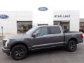 2023 Carbonized Gray Metallic Ford F150 Lightning Lariat 4x4 #146720088