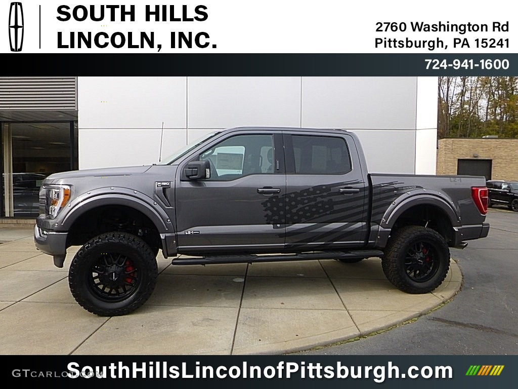 2022 F150 Sherrod XLT SuperCrew 4x4 - Carbonized Gray Metallic / Black photo #1