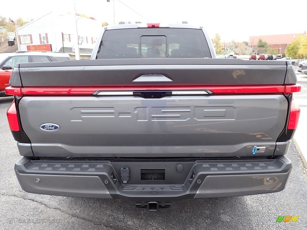 Carbonized Gray Metallic 2023 Ford F150 Lightning Lariat 4x4 Exterior Photo #146720736