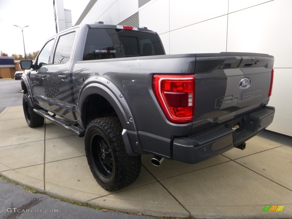 Carbonized Gray Metallic 2022 Ford F150 Sherrod XLT SuperCrew 4x4 Exterior Photo #146720745