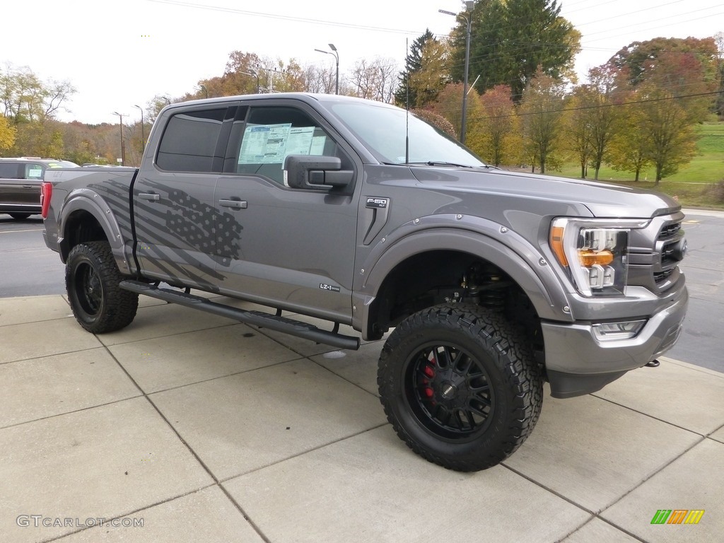 Carbonized Gray Metallic 2022 Ford F150 Sherrod XLT SuperCrew 4x4 Exterior Photo #146720820