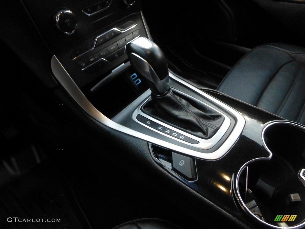 2017 Edge SEL AWD - Blue Jeans Metallic / Ebony photo #23