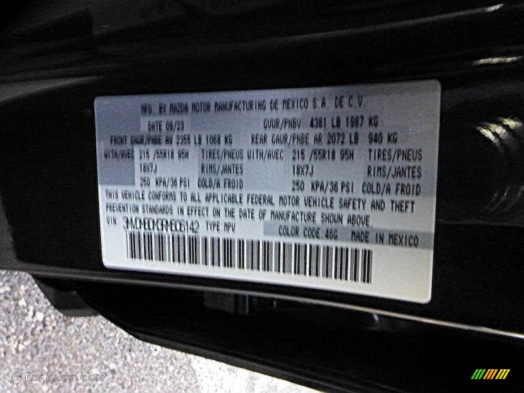 2024 Mazda CX-30 S Premium AWD Color Code Photos