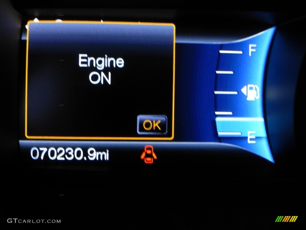 2017 Edge SEL AWD - Blue Jeans Metallic / Ebony photo #27