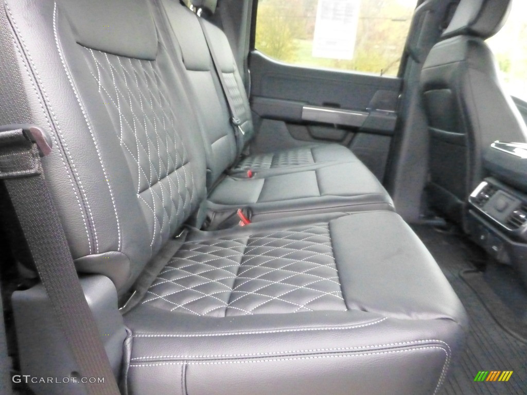 Black Interior 2022 Ford F150 Sherrod XLT SuperCrew 4x4 Photo #146720967