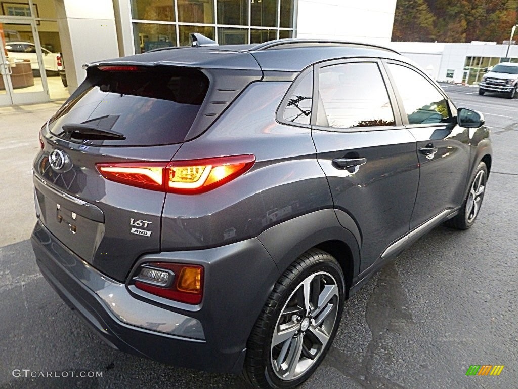 2021 Kona Limited AWD - Thunder Gray / Black photo #2