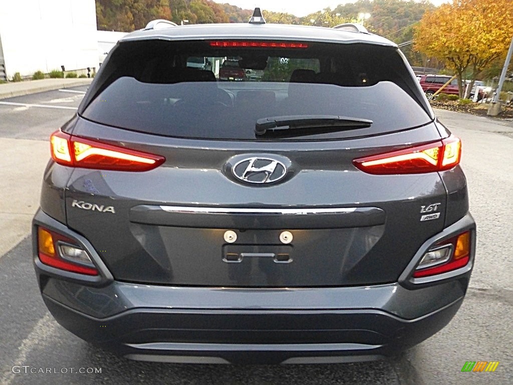 2021 Kona Limited AWD - Thunder Gray / Black photo #3