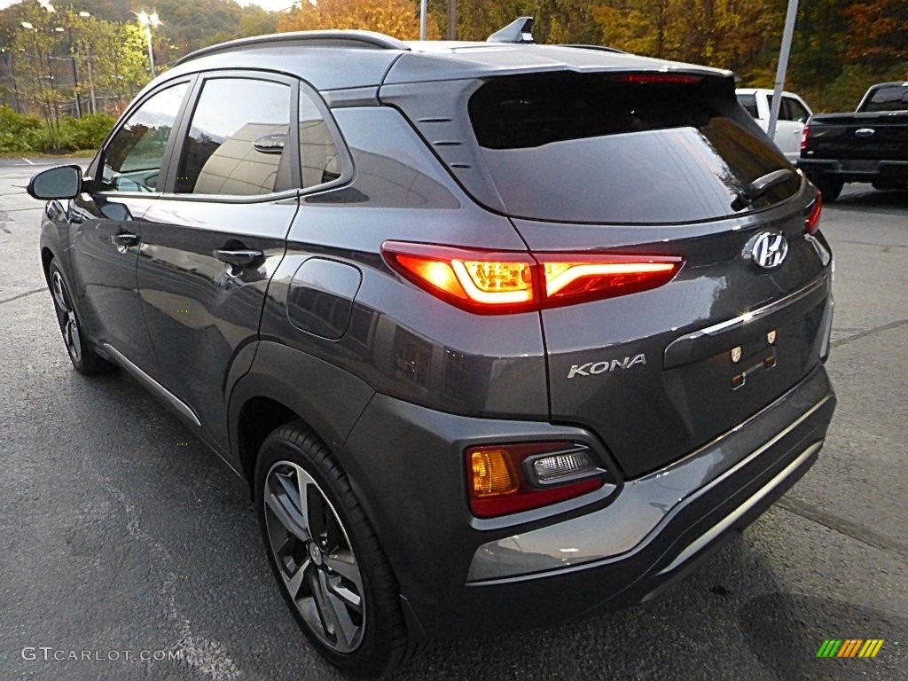 2021 Kona Limited AWD - Thunder Gray / Black photo #5