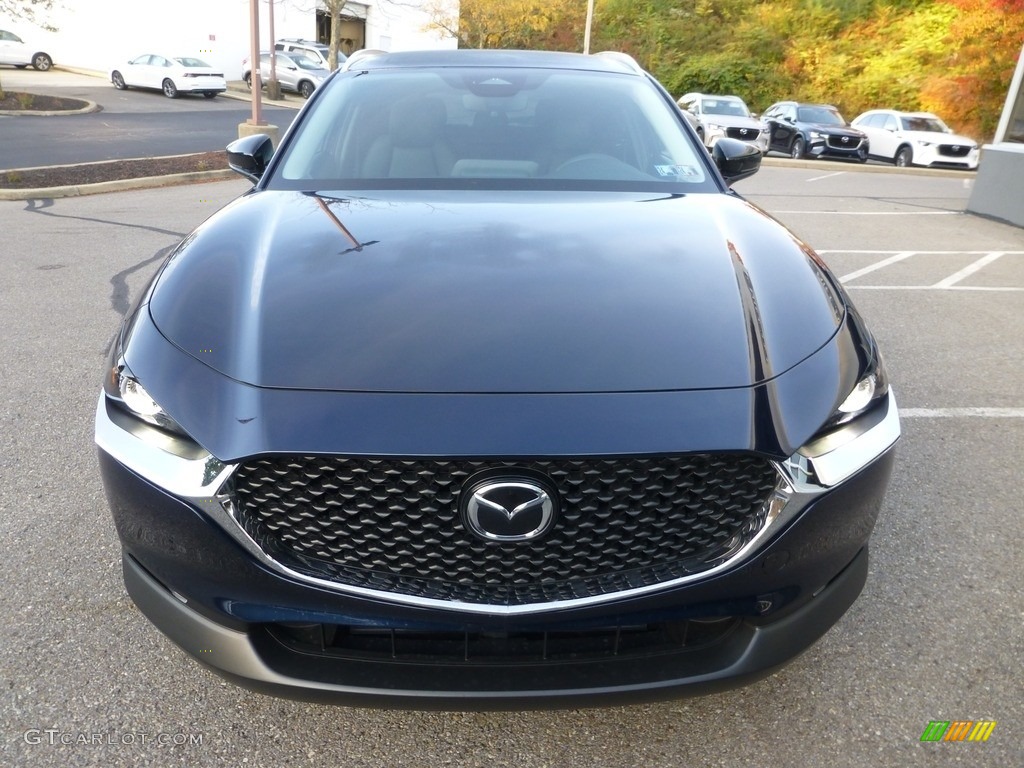 Deep Crystal Blue Mica 2024 Mazda CX-30 S AWD Exterior Photo #146721132