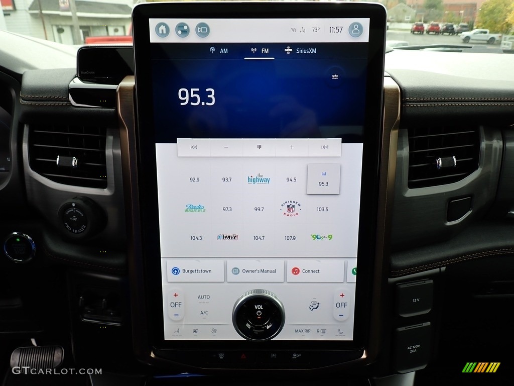 2023 Ford F150 Lightning Lariat 4x4 Controls Photo #146721168