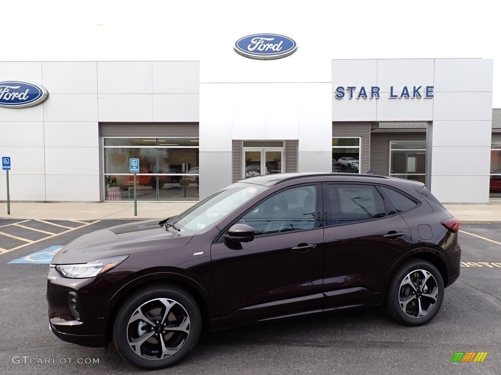 2023 Escape ST-Line Select AWD - Cinnabar Red Metallic / Ebony photo #1