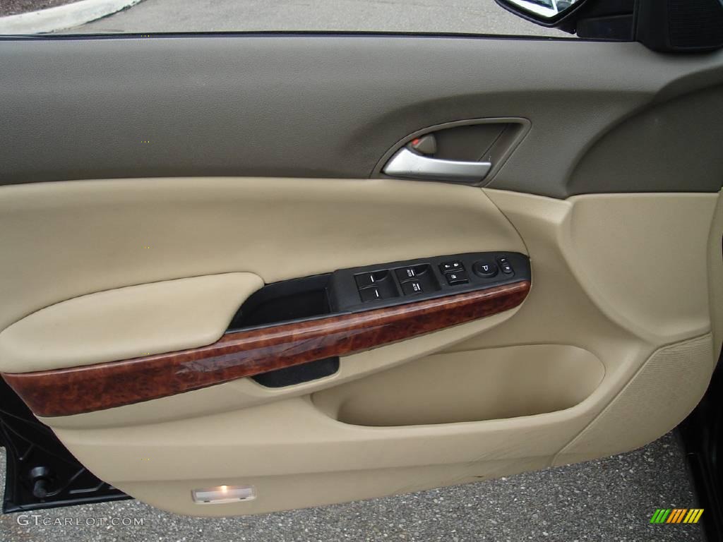 2008 Accord EX Sedan - Nighthawk Black Pearl / Ivory photo #20