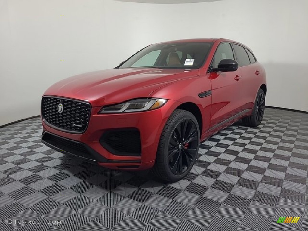 Firenze Red Metallic 2024 Jaguar F-PACE P400 R-Dynamic S Exterior Photo #146721645