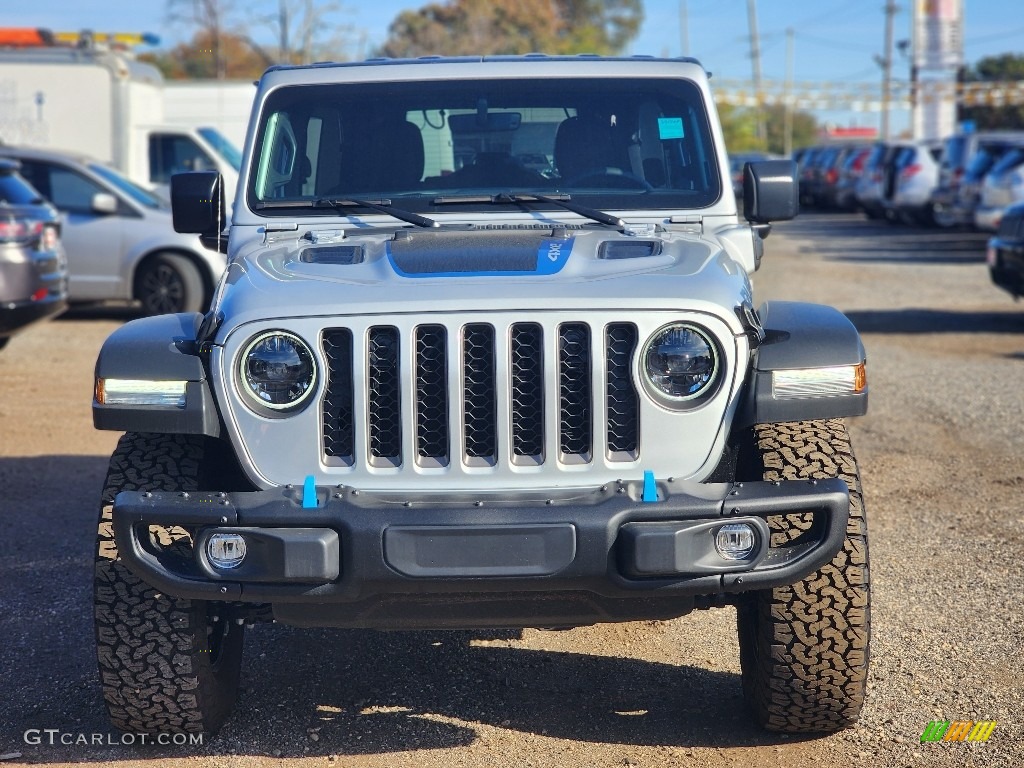 2023 Wrangler Unlimited Rubicon 4XE Hybrid - Silver Zynith / Black photo #2