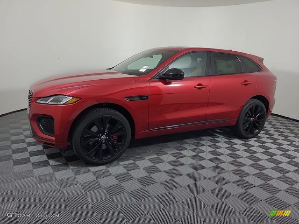 Firenze Red Metallic 2024 Jaguar F-PACE P400 R-Dynamic S Exterior Photo #146721759