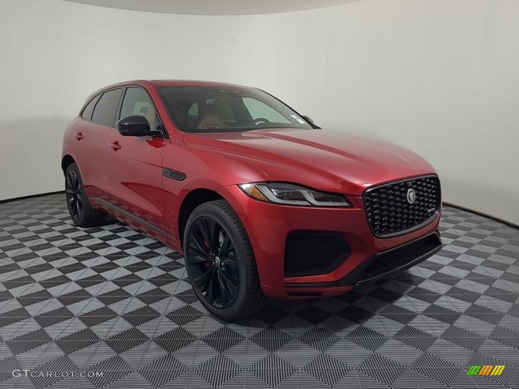 Firenze Red Metallic 2024 Jaguar F-PACE P400 R-Dynamic S Exterior Photo #146721894