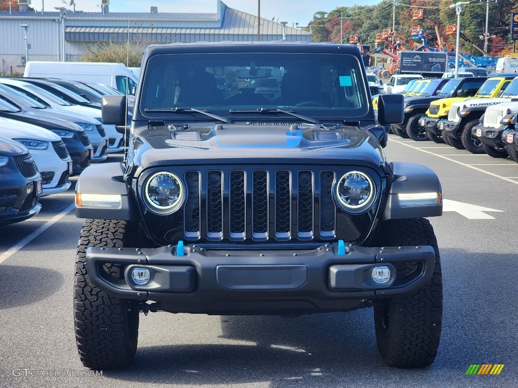 2023 Wrangler Unlimited Rubicon 4XE Hybrid - Black / Black photo #2