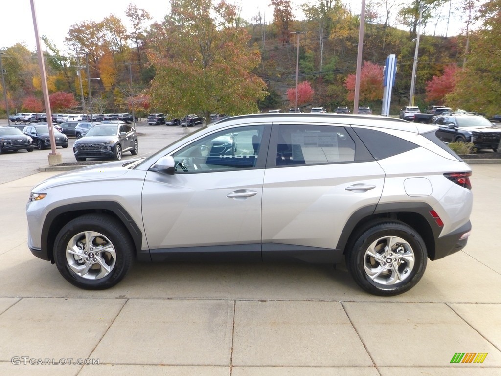 Shimmering Silver 2024 Hyundai Tucson SEL AWD Exterior Photo #146722005